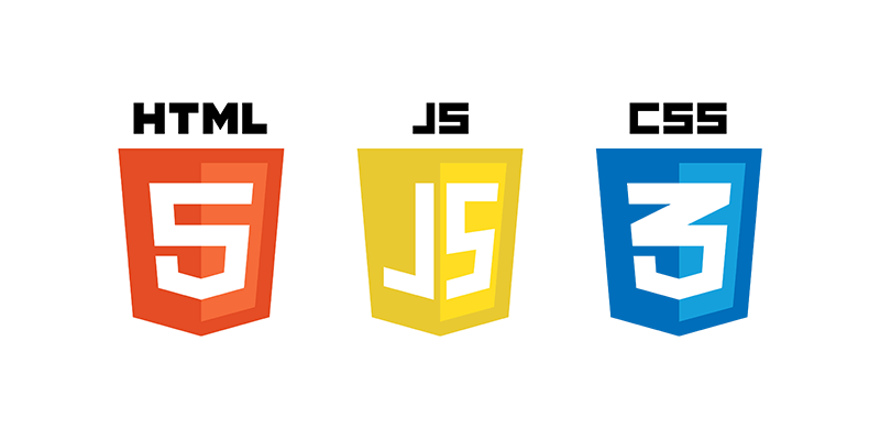 HTML CSS JS logos